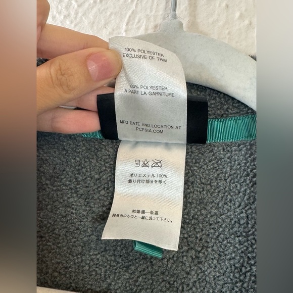 Women's Lightweight Synchilla® Snap-T® Fleece Pullover Women’s Size Medium Gray - Picture 6 of 14